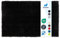 Floordirekt Badematte Sky - Badezimmerteppich - Weicher, dichter Hochflor - Rutschhemmend & Schnell trocknend - Geeignet für Fußbodenheizung - Eckig & Rund (60 x 100 cm, Schwarz)