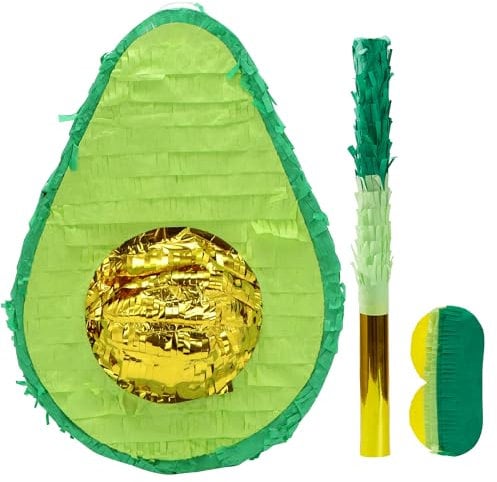 JOYIN Cinco De Mayo Avocado Pinata für Kindergeburtstagsparty, für Spaß Fiesta Taco Party Zubehör, mexikanisches Thema Dekoration, Karneval Feste, Taco Dienstag Event