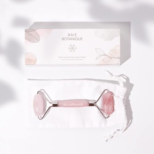 Baie Botanique Rosenquarz Dual-Action Gesichtsroller