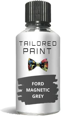 Touch Up Paint For Ford Puma 2019-Present Magnetic Grey Metallic Quality Bottle Stone Chip Scratch Repair (Touch Up)