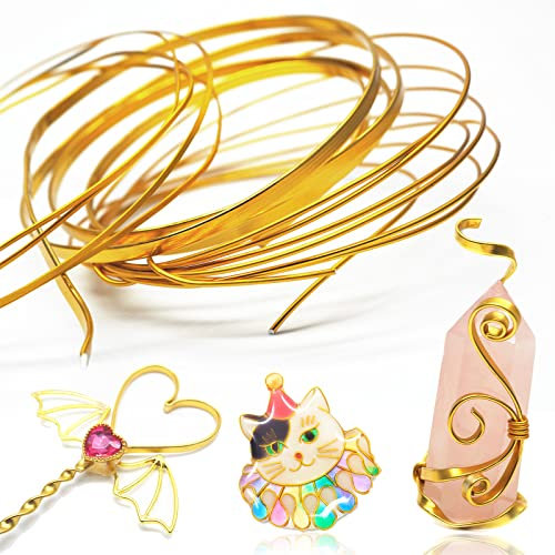 Aluminum Wire DIY Open Bezels Cloisonné Effects UV Resin Epoxy Casting Jewelry Making Kit Flat Round 3mm 1mm