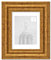 Barock-Bilderrahmen Margaux Gold Antik 50 x 100 cm Echtglas Antireflex 2mm massiv elegant stabil