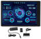 Goshyda CPU Hardware Temperature Monitor, 3.5 Inch IPS USB Mini Screen CPU GPU RAM HDD Data Display, 360° Rotation Type C Sub Screen, for Computer Case