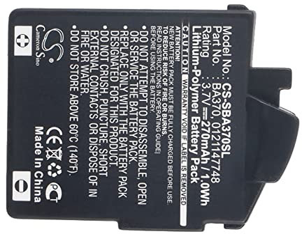 Cameron Sino Akku für Sennheiser 450 TRAVEL, 550 Travel, MM-550-X, PCX 360 BT, PX 210 BT, PX 310 BT, PX 360, PX 360 BT, PXC 310, PXC 310 BT, PXC 360 BT 270mAh