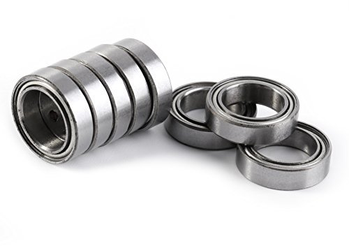 6700ZZ kugellager 10mm Innendurchmesser, Miniatur Rillenkugellager Metall Double Shielded Kugellager Ersatzteile, für Skateboard Roller Inline Skates 10 x 15 x 4mm