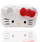 Akutoer Cartoon-Cos-Tasche, Weiß/Rot, Kawaii