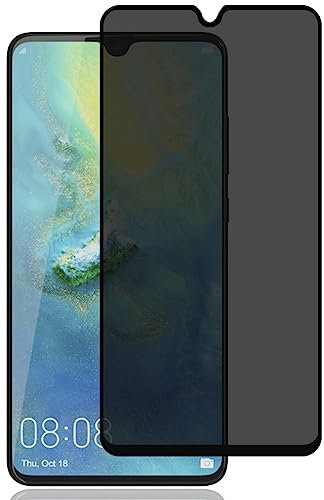 Jewloofa Protector Pantalla para Huawei Mate 20, 1 Pieza Privacidad película protectora, 9H Dureza, Anti-Espía Protector Pantalla para Huawei Mate 20