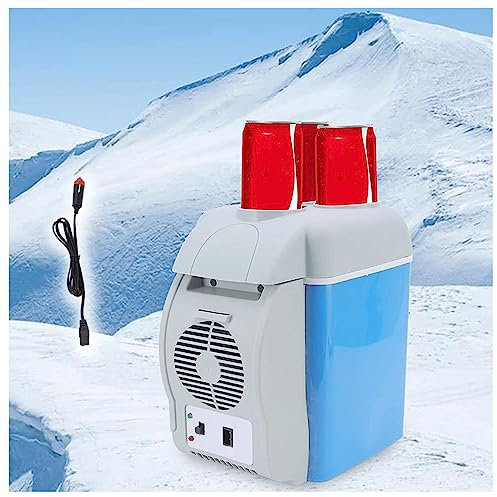 CongéLateur De Voyage Pour Voiture, 7.5L, Voiture 12v,Faible Bruit Glaciere Electrique, Fonction Refroidissement Et Chauffage CongéLateur Camping, RéFrigéRateur Portatif Pour Le Camping
