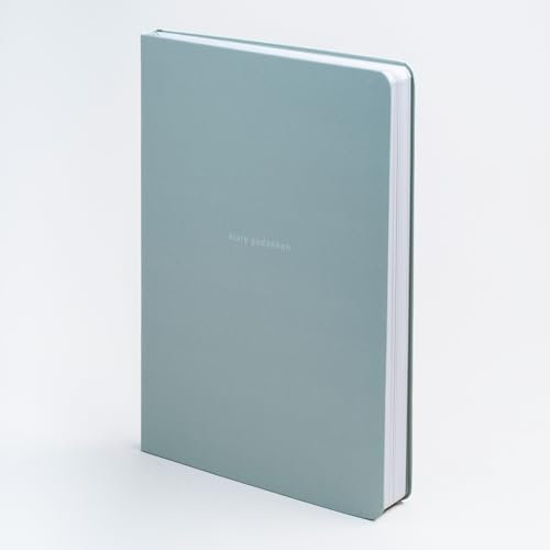 KLARHEIT Notizbuch Blanko A5-176 Seiten - Softcover - Skizzenbuch, Zeichenblock, A5, Journal - Mint