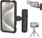 SMALLRIG Single Handheld Phone Cage Kit für iPhone 15 Pro Max, mobiles Video Rig Cage Kit mit kabellosem Schnellverschlussgriff für Videoaufzeichnung/YouTube/Live-Streaming/Vlog – 4393