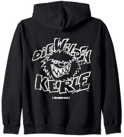 Die Wilden Kerle Logo Used Look Für immer Wild Kapuzenjacke