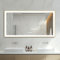 LUVODI Miroir Salle de Bain avec Cadre Doré: 151x78cm Miroir Lumineux avec Éclairage intégré Miroir d’Or Brossé Désembuage Miroir Connecté Rond Miroir Mural avec Prise 3000K 4500K 15000K