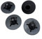 4 Stück Campingstuhl-Ersatzfüße, Klappstuhlbeinabdeckung, Gummi-Möbelbeinabdeckungen für Outdoor, Camping, Tischstühle, Beinschoner (14 mm)