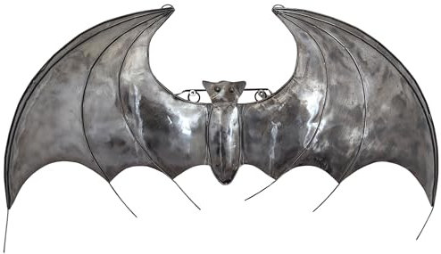 GURU SHOP Wandlampe/Wandleuchte, Kinderzimmer, Handgefertigt aus Metall - Batman, 30x58x10 cm