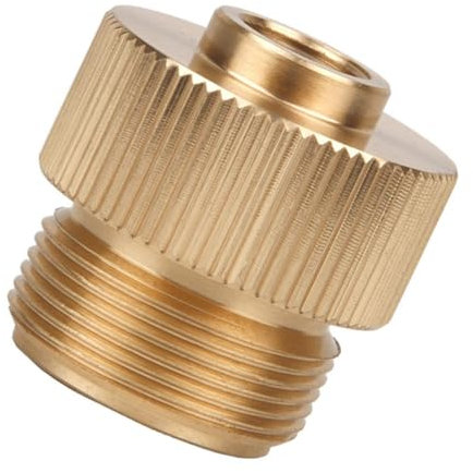 TOGEVAL Gas Tank Adapter Gas Canister Stove Adapter Camping Stove Propane Adapter Camping Gas Bottle and Adapter Mr Buddy Heater Gas Connector Adapter Cv470 Propane Small Tank 58 Copper