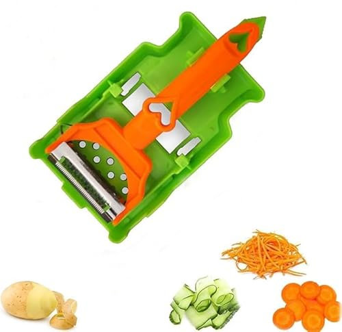 Multi Peeler Kit,Peeler,Fruit and Vegetable Peeler,Home Multi Fruit Peeler for Kitchen,Multi Knife Peeler (1 pcs)