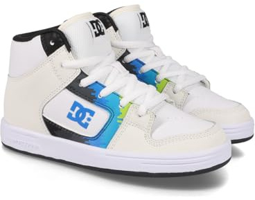 DC Shoes Manteca 4 Hi - Leather High-Top Shoes for Kids - High-Top-Schuhe aus Leder - Kinder - 30 - Blau