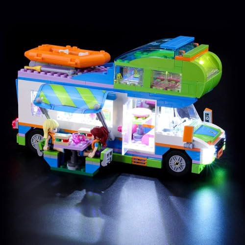 B riksmax Led Lighting Kit for Friends Mia s Camper Van - Compatible with Lego 41339 Building Blocks Model- Not Include The Lego Set