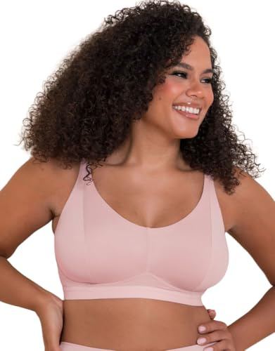 Curvy Kate Zen Non-Wired Bralette Blush Pink 36J/JJ