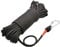 Pesca de Cuerda Magnética con Mosquetón, 65 Pies (20 Metros) Cordón de Nylon de Alta Resistencia para Todo Uso, Cuerda Duradera, Cuerda Pesada con Bloqueo de Seguridad, Diámetro 8mm, Negro