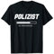 Werdender Polizist Beruf Polizei Studium Polizistin Geschenk T-Shirt