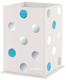 Herlitz 50027453 Köcher aus Pappe, rechteckig, Motiv: Frozen Glam, 1 Stück