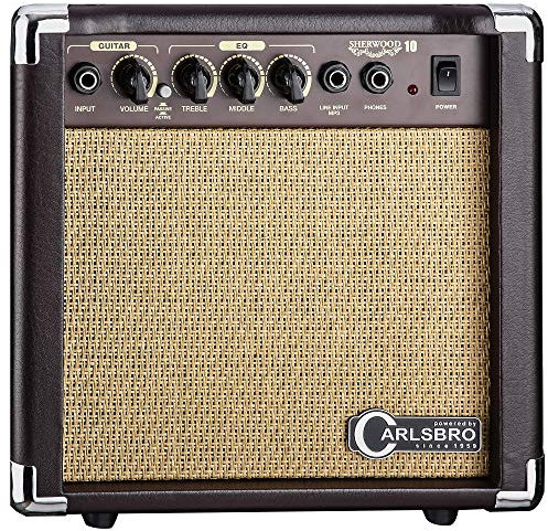 Carlsbro Sherwood 10 Verstärker für Akustikgitarre, 10 W
