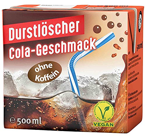 Durstlöscher Cola ohne Koffein Geschmack 500ml Tetra Pack