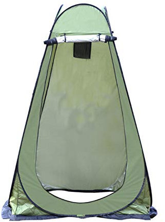 Yusheng Tienda de ducha | Cabina portátil para camping | Inodoro exterior desplegable para el baño, protección solar y la lluvia para exteriores, tienda de campaña plegable con bolsa de transporte