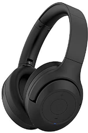 Bluetooth 5.0 Casque sans Fil sur l'oreille/Over-Oreille, Pliable Actif Bast de Casque léger avec Micro, chaîne Hi-FI stéréo Profonde, pour Les Voyages, Maison de Maison