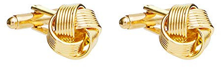 Manschettenknöpfe Herren Hochzeit Trauzeuge Manschettenknöpfe Knoten Manschettenknöpfe Deluxe Manschettenknöpfe Personalisierte Manschettenknöpfe gold