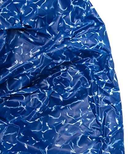 HAFIX® Poolliner Poolinnenfolie aus PVC in Waves. Marineblaue Folie für die Poolwand. Kältebeständige Innenfolie für Rundpools. Pool Liner 640x120cm mit Einer Folienstärke von 0,25mm.