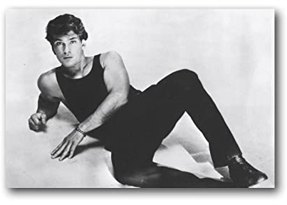 YIMING Patrick Swayze Schauspieler Kunstposter (2) Geschenke Leinwand Malerei Poster Wandkunst Dekorative Bild Drucke