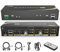 HDMI KVM Switch 2 in 2 Out Dual Monitor Extended Display 4K@60Hz 4:4:4 mit Audio Sharing Keyboard Mouse Switcher