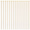 BENECREAT 100 Stück 18K Vergoldete Kugelkopfstifte Aus Messing, 20 Gauge (0.8 mm) Drahtkopfstifte Für Die Schmuckherstellung von Ohrringen Und Armbändern