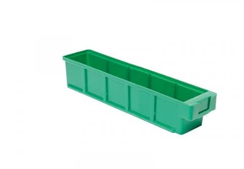 La-Ka-Pe 40093 22 02 VKB 400/93, Kleinteilebox, Verstärkt, Blau, 400mm x 93mm x 83mm, 16 Stück