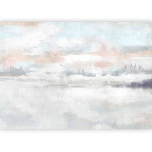 murando Fotomurales Bosque 300x210 cm XXL Papel pintado tejido no tejido coración Pared corativos Murales morna Diseno Fotográfico Naturaleza Pájaro Bosque como pintado c-A-10054-a-a