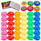 Wukong 42 Stück Magnete für Whiteboard Pilzform, 6 Farben Fridge Magnete für Magnettafel, Schule, Seminare, Kühlschrankmagnet Schließfächer und Foto Ø 20 mm, 8mm Dicke