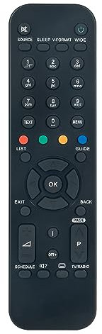 VINABTY Nuovo RM-G01 Telecomando di ricambio Per HUMAX RM-G01 HD-FOX-IR RM-G02 HD NANO BASIC HD-5500T HD-FOX-IR HD-FOX-T2 ICORD HD+ IHDR-5050C IHDR-5100C IHDR-5200 IHDR-5200C IR-FOX-Z VHDR-3000S
