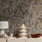 A.S. Création Blättertapete Braun Orange Weiß Taupe - Livingwalls Famous Garden 393463 - Vliestapete - 10,05 m x 0,53 m - Made in Germany