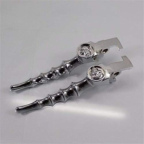 motorcycle accessories Hydraulic Clutch Brake Levers 3D Skull Zombie Motorcycle Compatible with Shadow VTX Steed Magna Sabre Chopper Cruiser Chrome