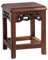 Alipis Espositore Cinese Mobili Orientali Base in Legno Base Teiera Bonsai Espositore per Vasi Espositore per Vasi da Fiori Vaso per Piante Sgabello per Patio Giardino