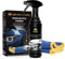 Lotus Premium Glasreinigungs-Kit – 600ml Glass Sparkle für Kristallklare Scheiben & Fenster – Inkl. 2 Hochsaugfähige Mikrofasertücher für Streifenfreie & Kratzfreie Reinigung