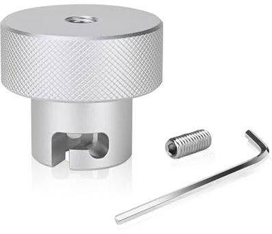 Bottle Jack Valve Release Screw Knob for Harbor Freight Hydraulic Press 3/8”Dia Valve Release Screws，Made of 6061 Aluminum