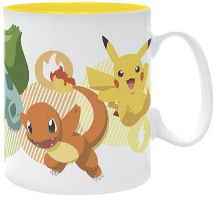 ABYSTYLE - POKEMON Tazza grande contenitore Pikachu e principianti