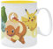 ABYSTYLE Pokémon Pikachu & Starters Ceramic Novelty Coffee & Tea 460ml / 16.2oz Mug | Pokémon Mug | Coffee Mug | Pokémon Merchandise | Pokémon Gifts