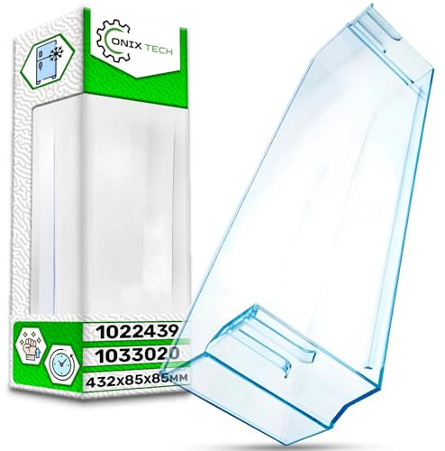Fridge Door Shelf 432 х 85 x 85 mm with the Original Code 1022439 1033020 for Amica - Warranty 5 Years - ONIX TECH