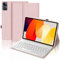 WAVATA Tastiera per Redmi Pad SE 11 2023, Custodia Tastiera per Xiaomi Redmi Pad SE Magnetica Staccabile Bluetooth Italiano ‎QWERTY Layout, Rosa