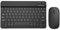 Wireless Keyboard and Mouse Set, 10'' Ultra Slim Bluetooth Keyboard and Mouse Combos, Portable Rechargeable Tablet Bluetooth Keyboards for IOS, I-Pad, Windows and Android