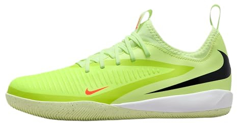 Nike Jr Phantom 6 Low Acad Ic Fußballschuh, Hyper Crimson/Black/Limelight, 32 EU